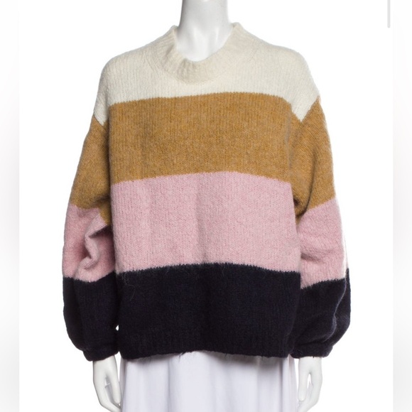 Acne Studios Oversized Stripe Pullover Size Medium - Picture 1 of 7